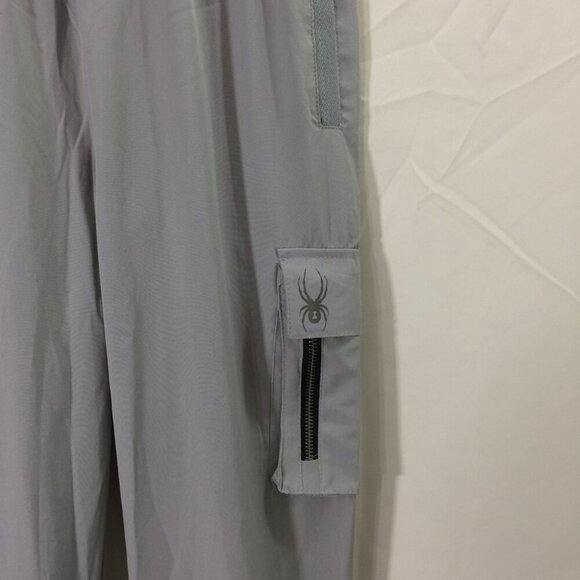 NEW Spyder Mens Active Pants Joggers Gray Lightweight 4 Pockets Stretch Small - Picture 4 of 4